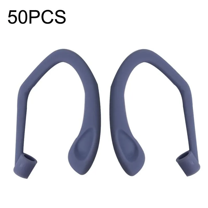 50 Non-slip Silicone Ear Hooks for Apple Pro Sports Bluetooth Earphones