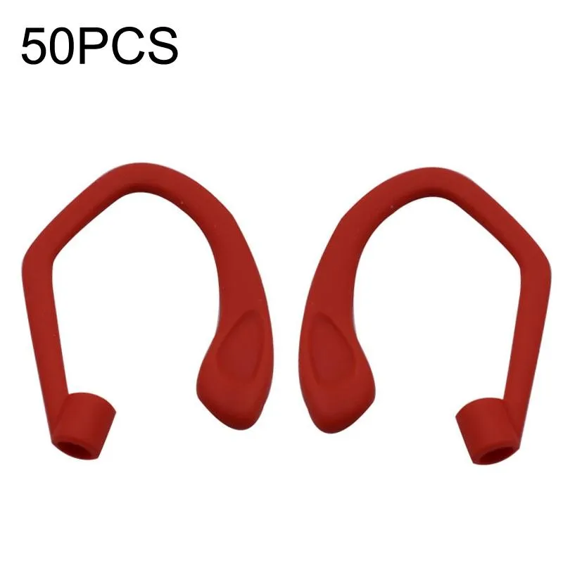 50 Non-slip Silicone Ear Hooks for Apple Pro Sports Bluetooth Earphones