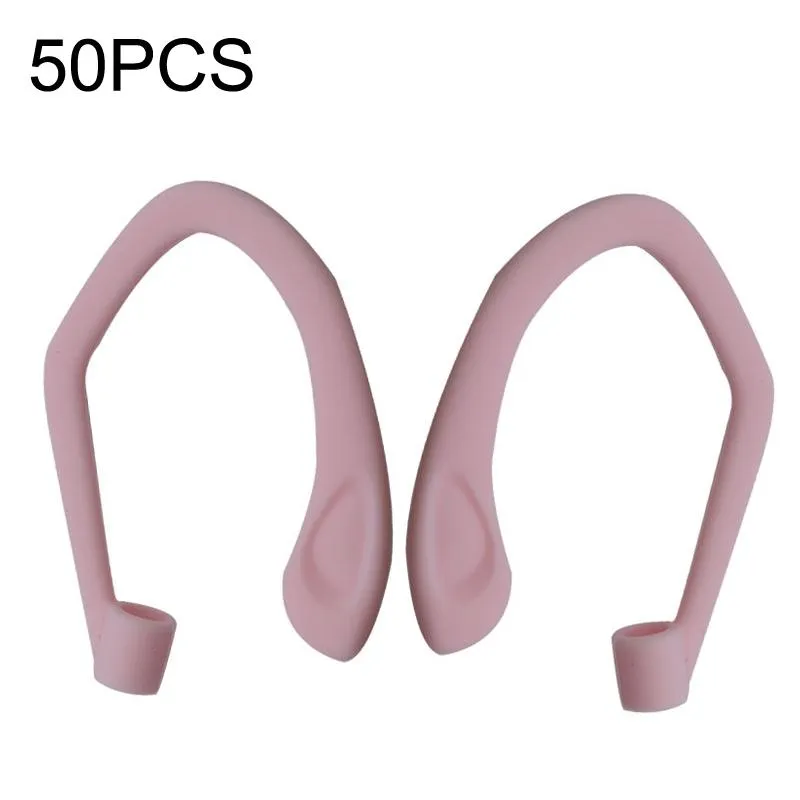 50 Non-slip Silicone Ear Hooks for Apple Pro Sports Bluetooth Earphones