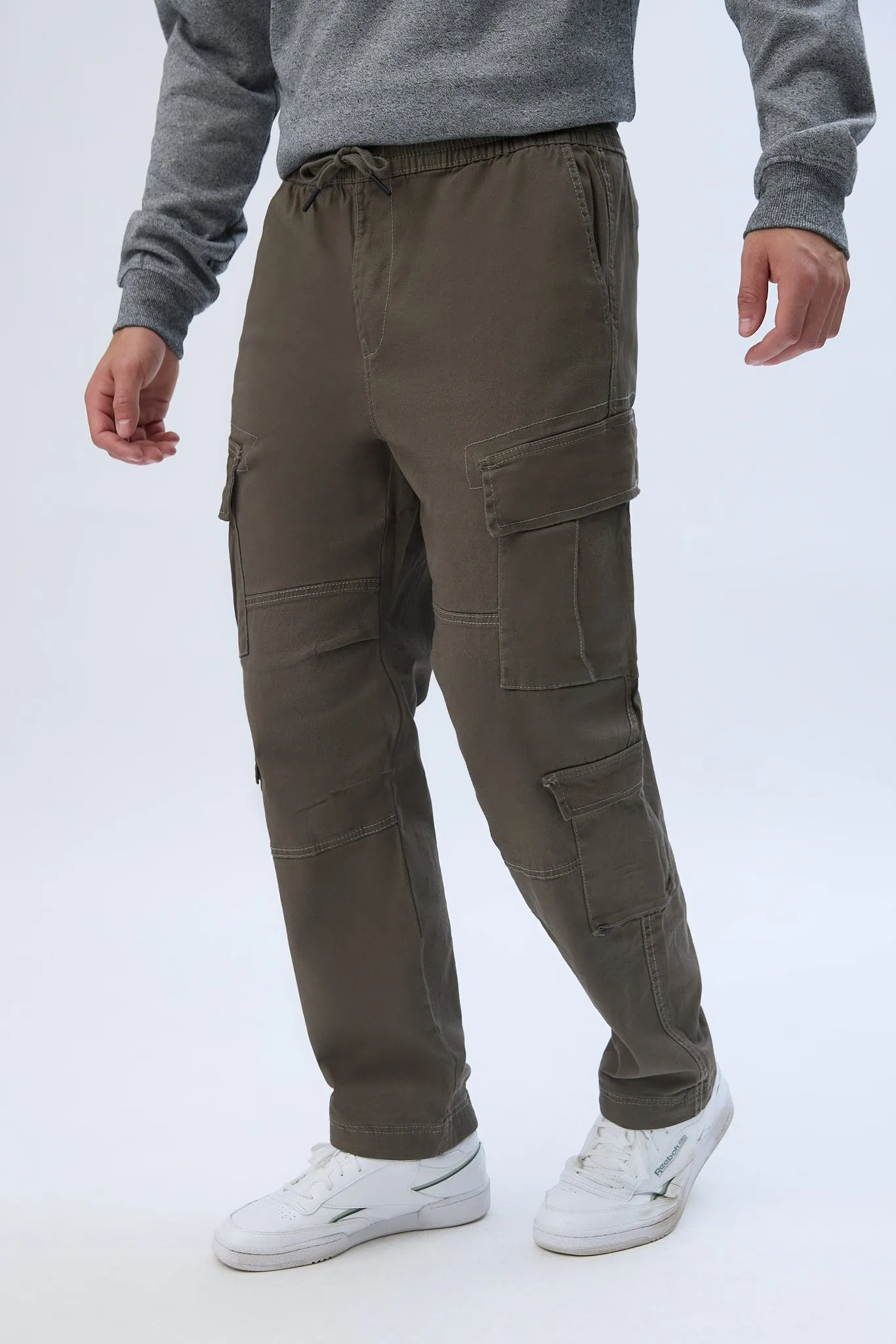 AERO Relaxed Cargo Twill Pants