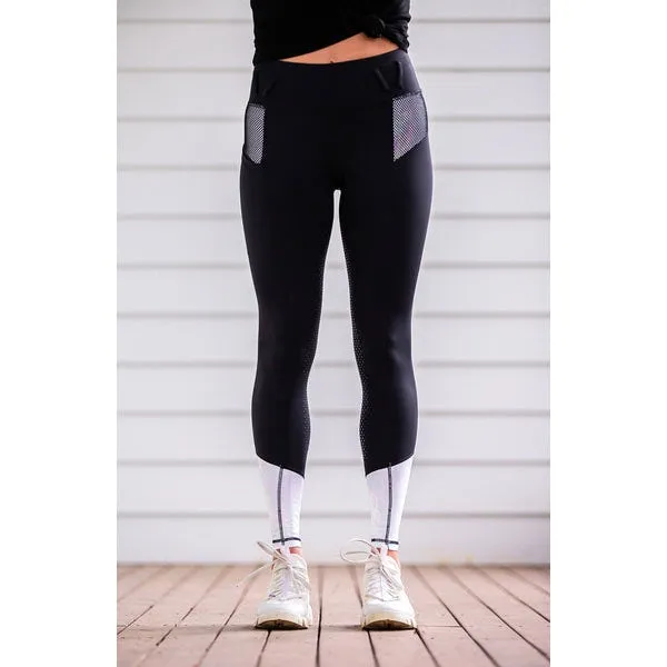 BARE Equestrian Performance Riding Tights - Unicorn