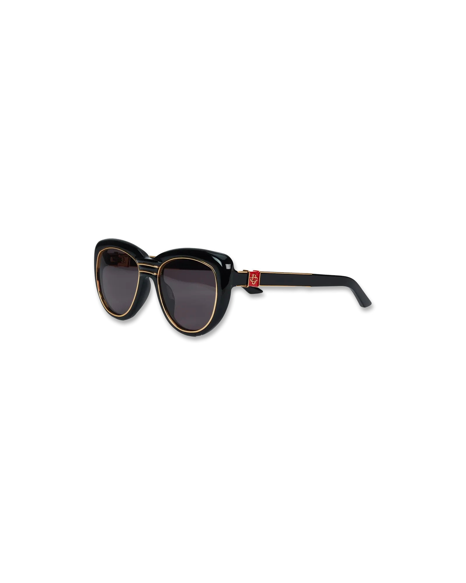 Black & Gold The Wing Sunglasses