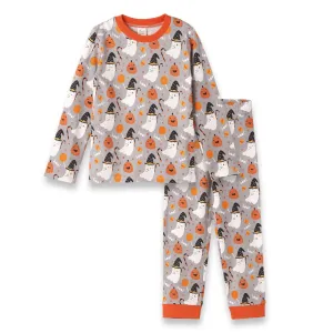 Boo Kid's Halloween Bamboo Pajama Set