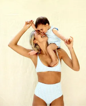 CANOPEA~ 2 pc Mara/Leandra gingham swimsuit