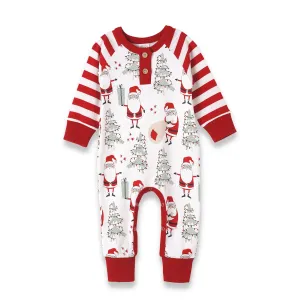 Christmas Santa Bamboo Cotton Romper