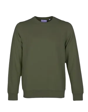 Colorful Standard Crew Sweat seaweed green