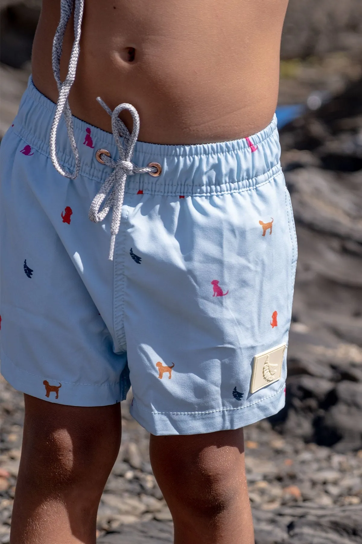 Doggie Boys Swim Trunks
