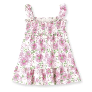 Dream Garden Smocked Dress