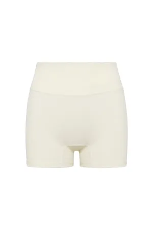 Elysian Short 4.5" - Ivory Lightweight Rib