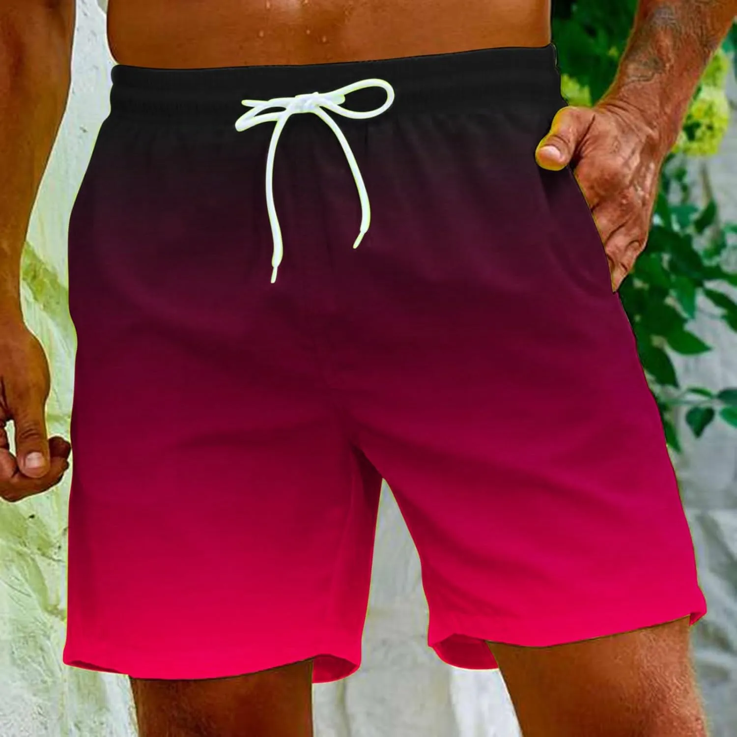 Lastesso Mens Shorts Athletic Running Shorts Lightweight 7 Inch Gym Workout Board Shorts with Pockets Comfort Swim Trunks