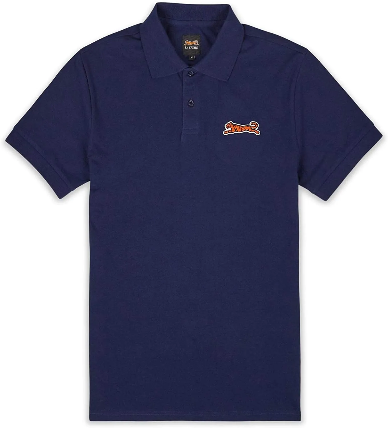 Le Tigre Men's Short Sleeve Bridge Polo