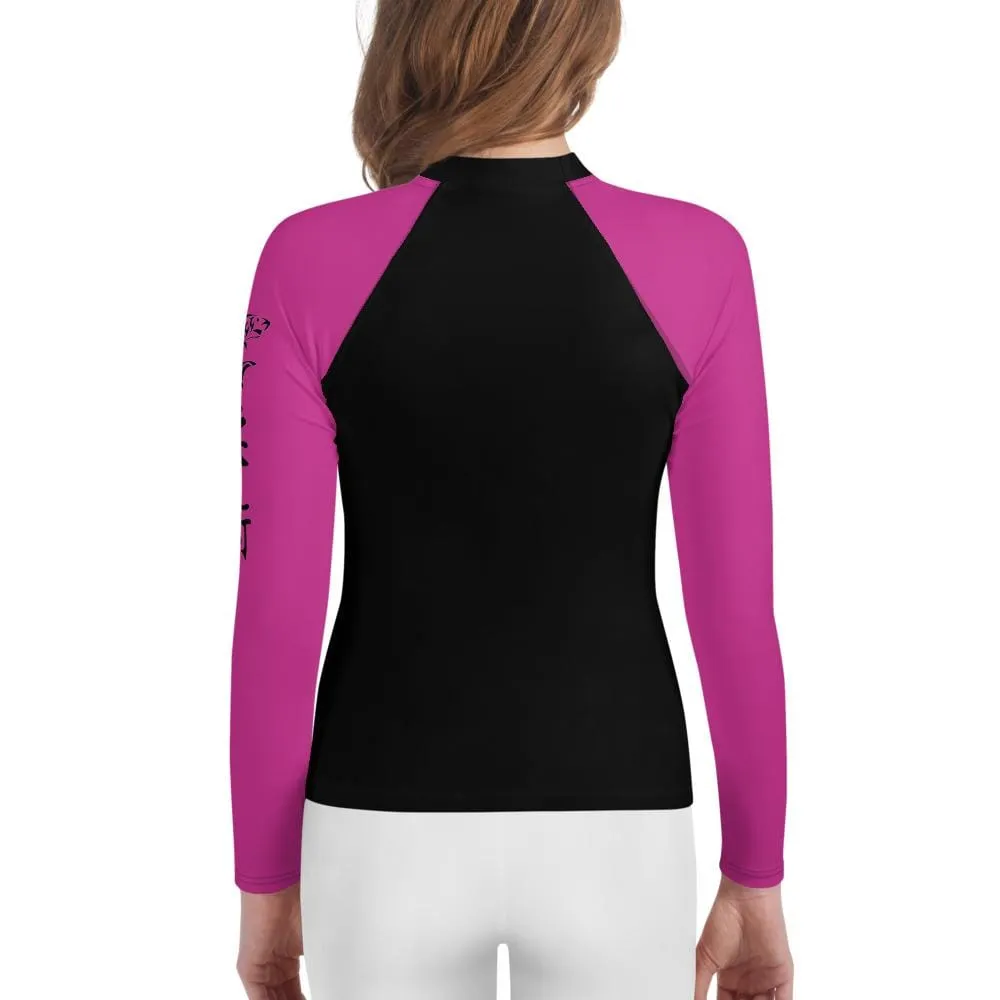 Pink SS Premium Standard ~ Youth Rash Guard