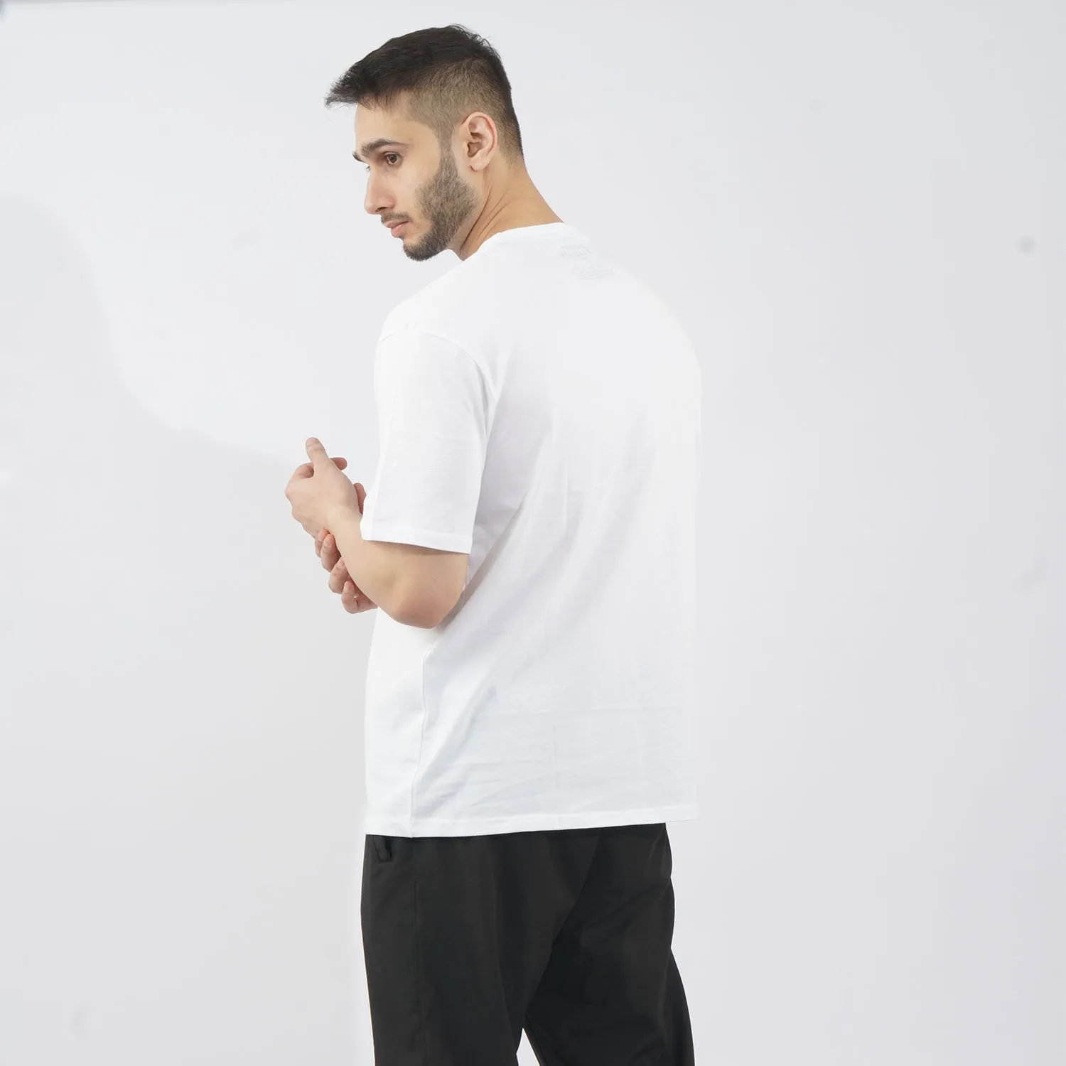 Tf-White Oversize Tee