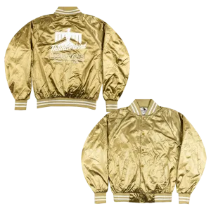 TL Logo Gold Satin Jacket