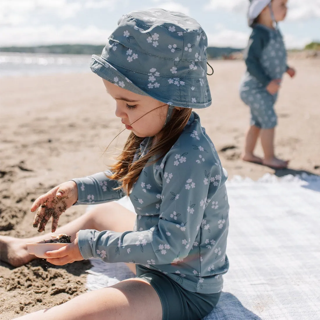 UV Protective Sun Hat - Floral