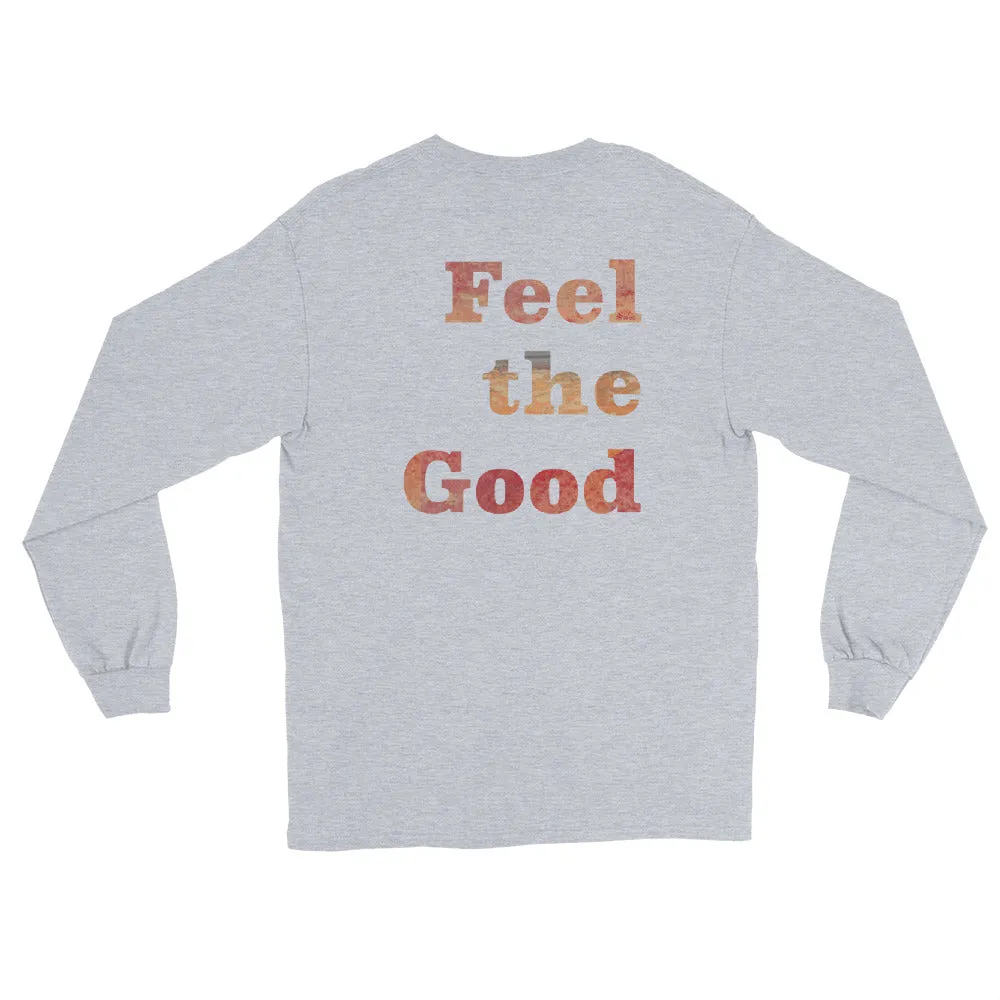 Yoga with Brett ~ Feel the Good Mens Long Sleeve Shirt