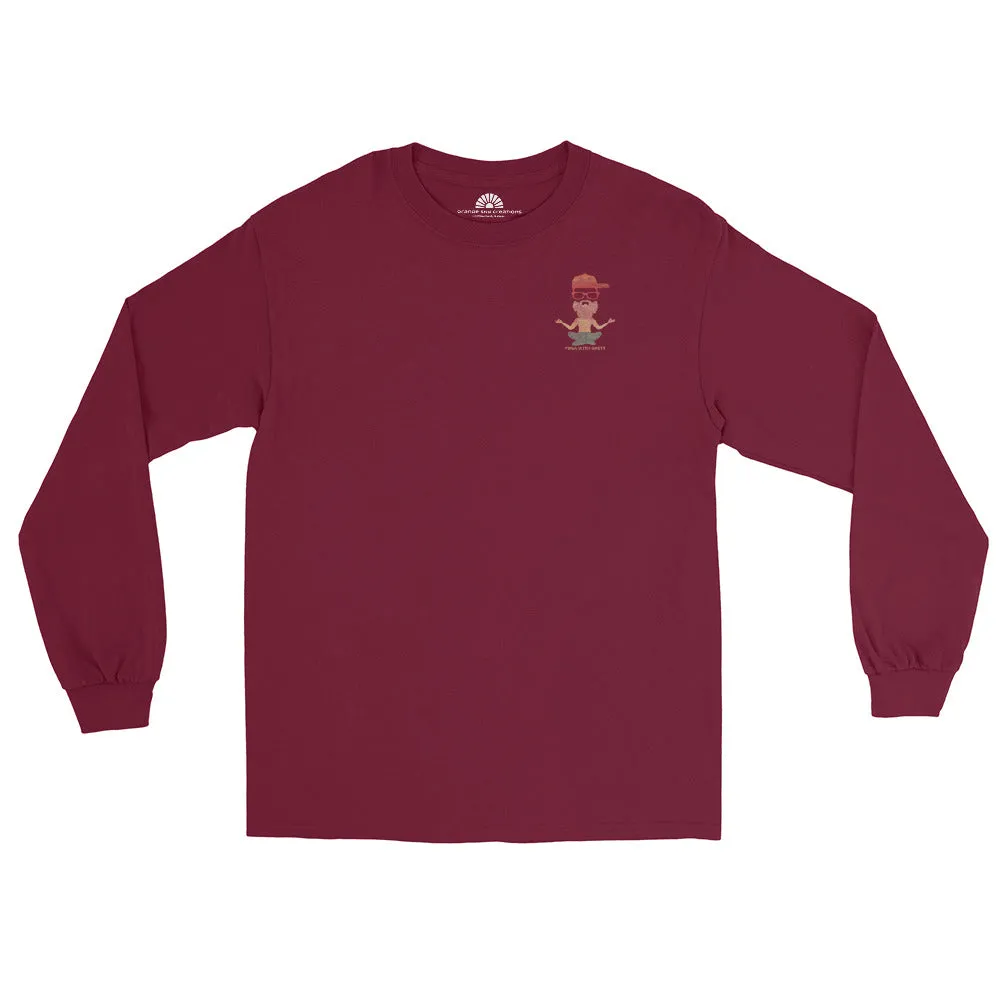 Yoga with Brett ~ Feel the Good Mens Long Sleeve Shirt