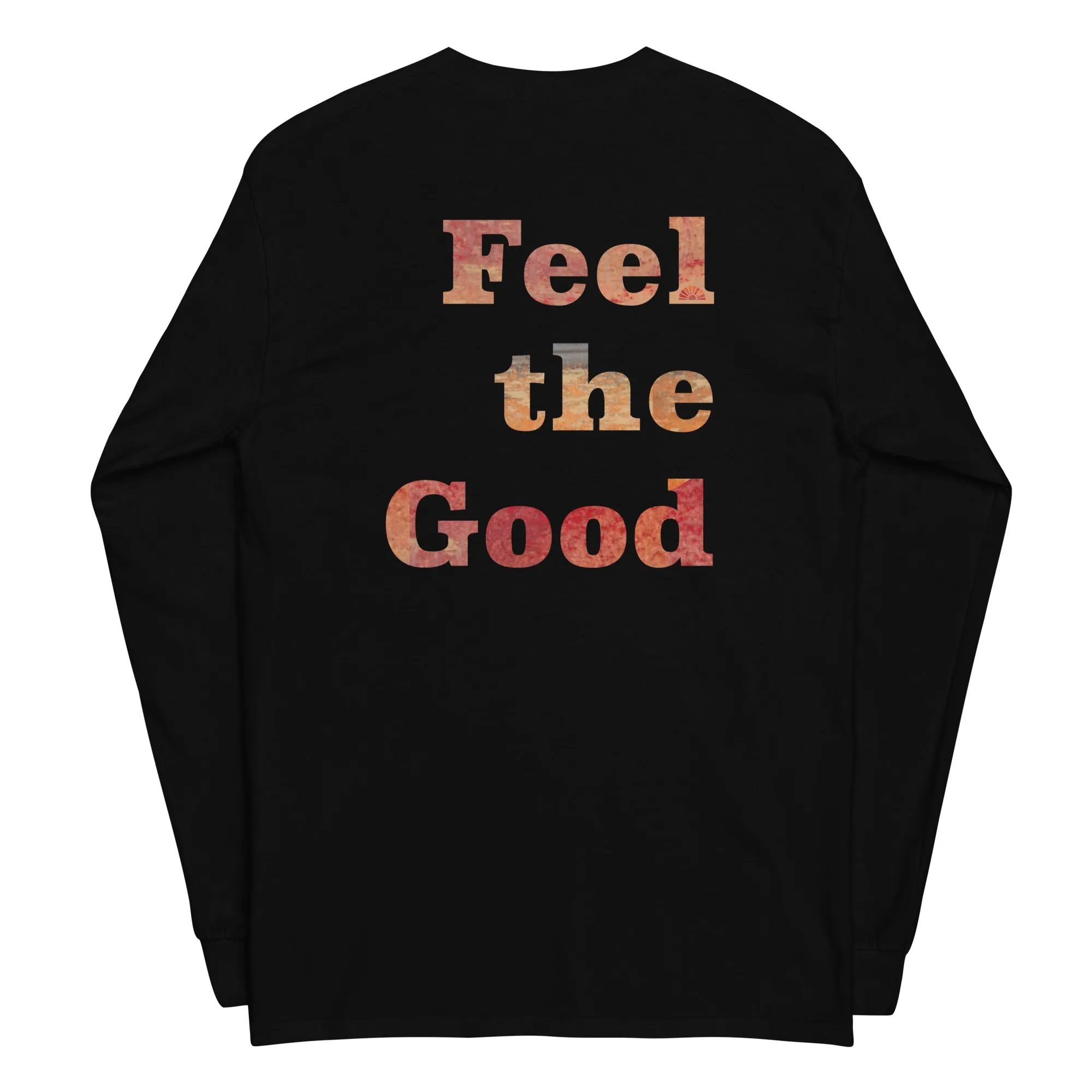 Yoga with Brett ~ Feel the Good Mens Long Sleeve Shirt