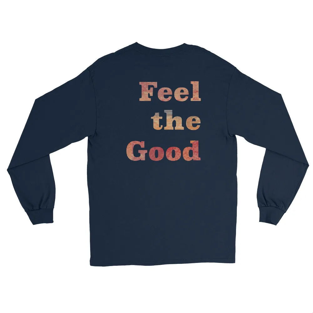 Yoga with Brett ~ Feel the Good Mens Long Sleeve Shirt