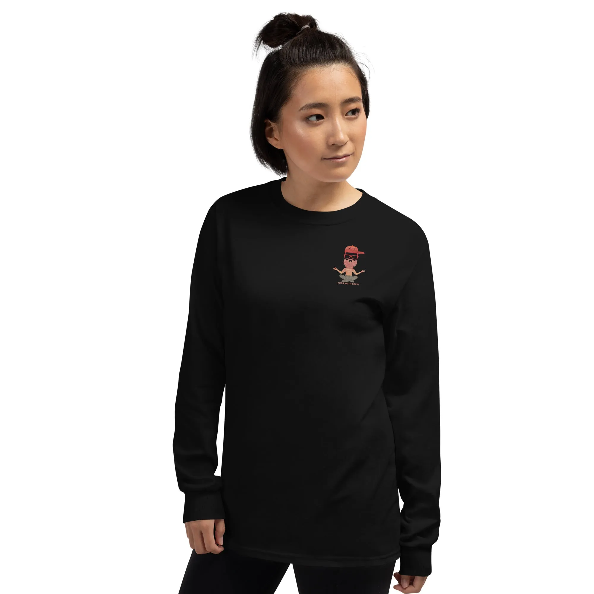 Yoga with Brett ~ Feel the Good Mens Long Sleeve Shirt