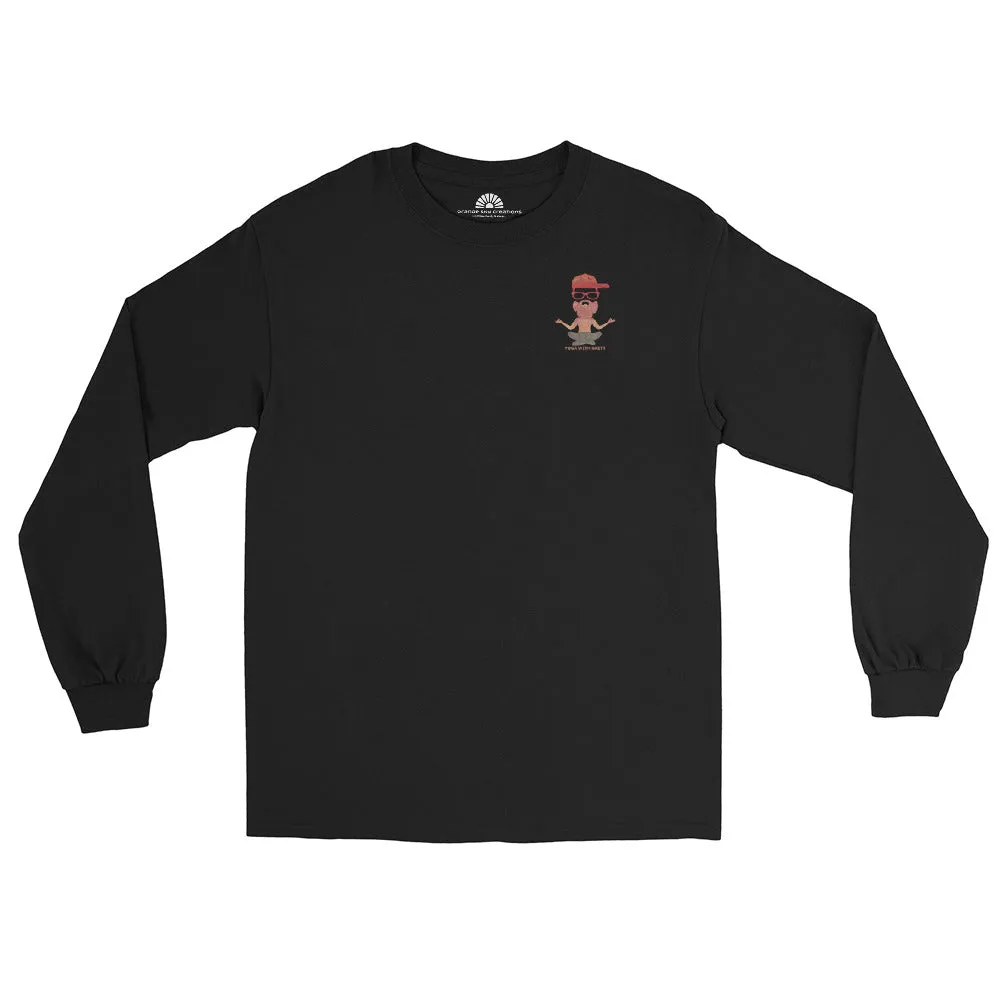 Yoga with Brett ~ Feel the Good Mens Long Sleeve Shirt