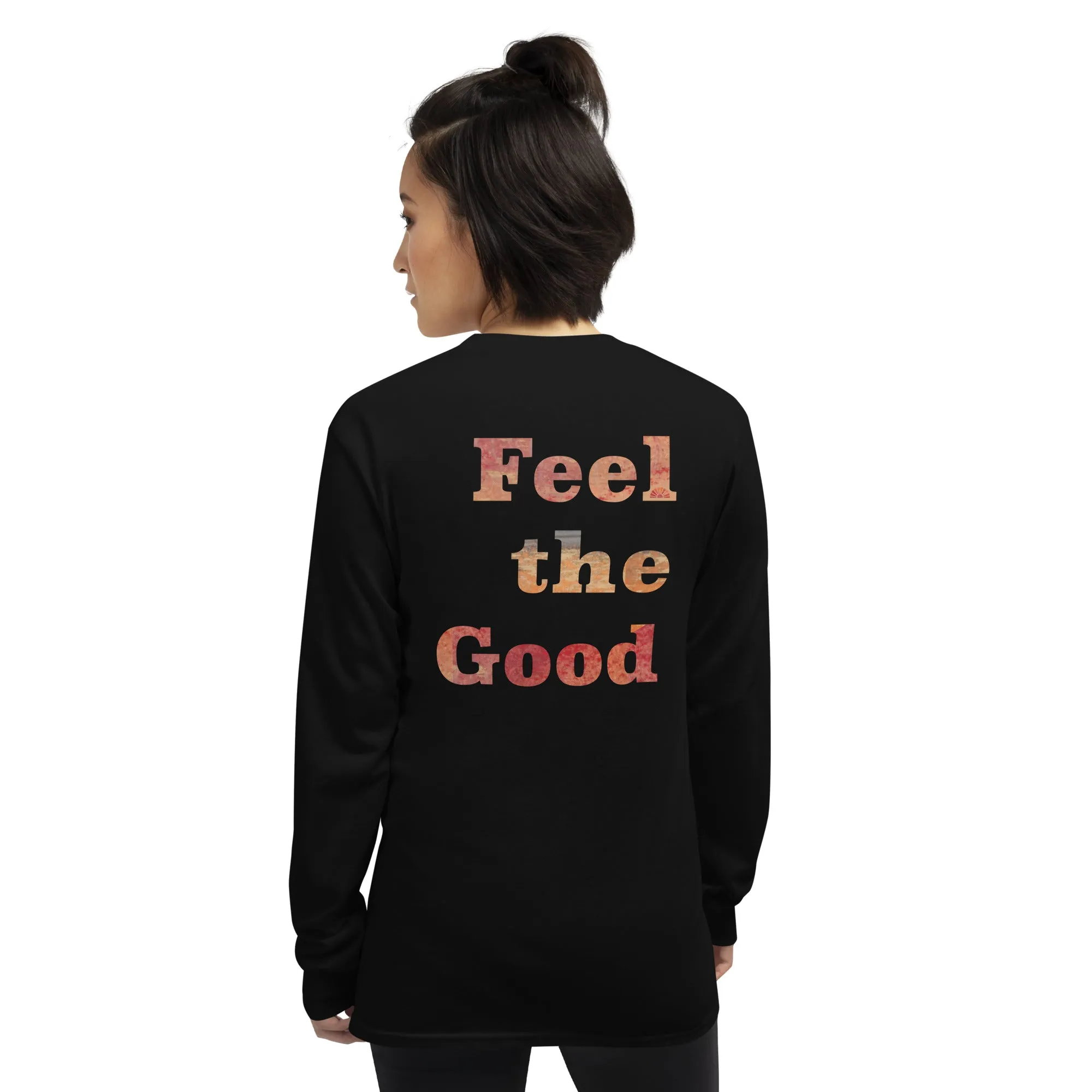 Yoga with Brett ~ Feel the Good Mens Long Sleeve Shirt